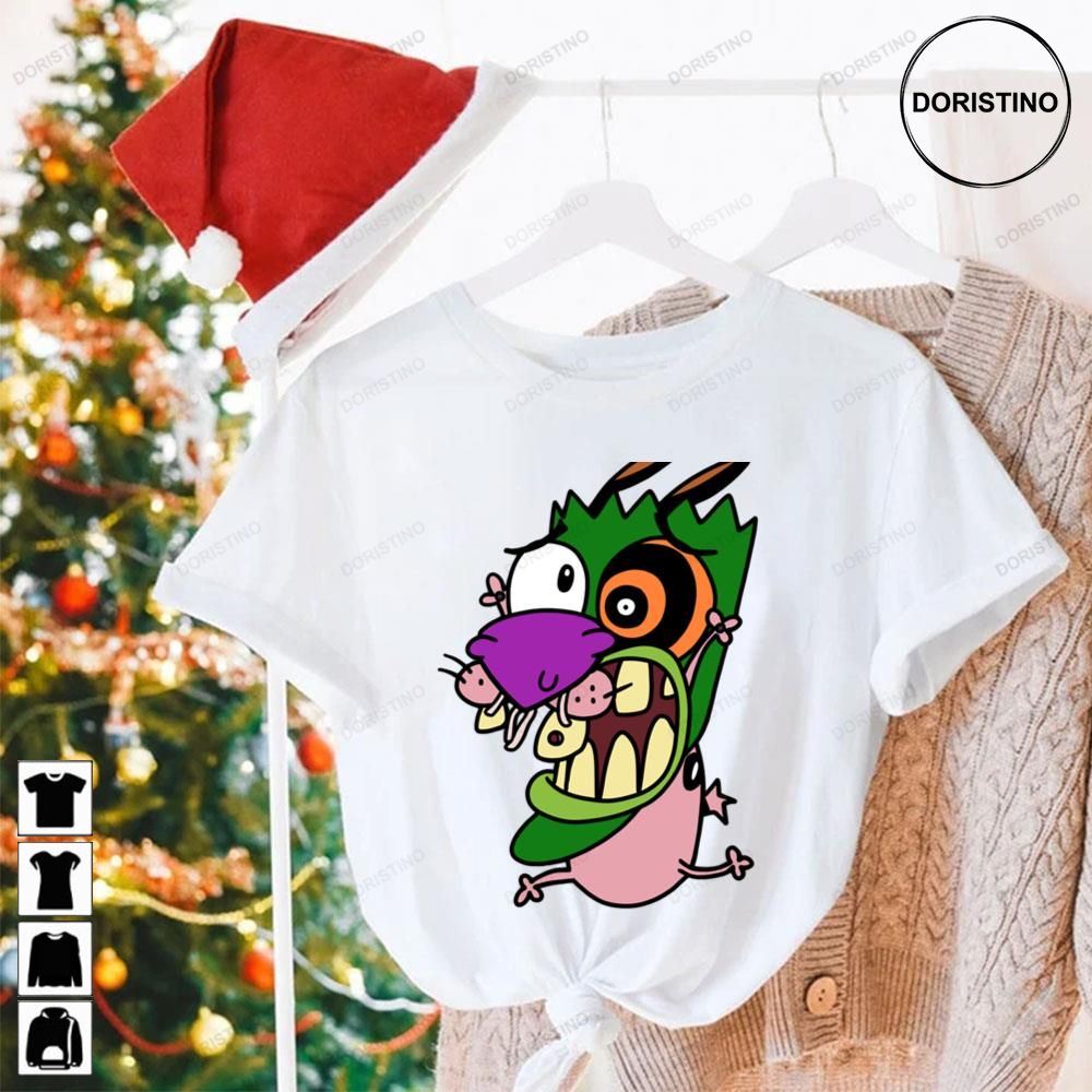 Nooo Courage The Cowardly Dog Limited Edition T-shirts